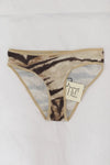 BASERANGE Flared Shorts UNBE Collection France Portugal BAS-UNBE-BLP-AU23-HUWEN Tiger Stripe UNBE-BL